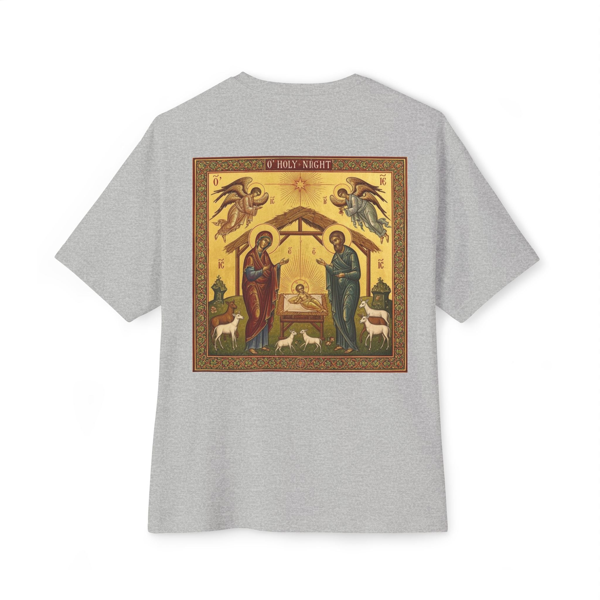 OFD- Christmas O' Holy Night - Unisex Oversized Boxy Tee