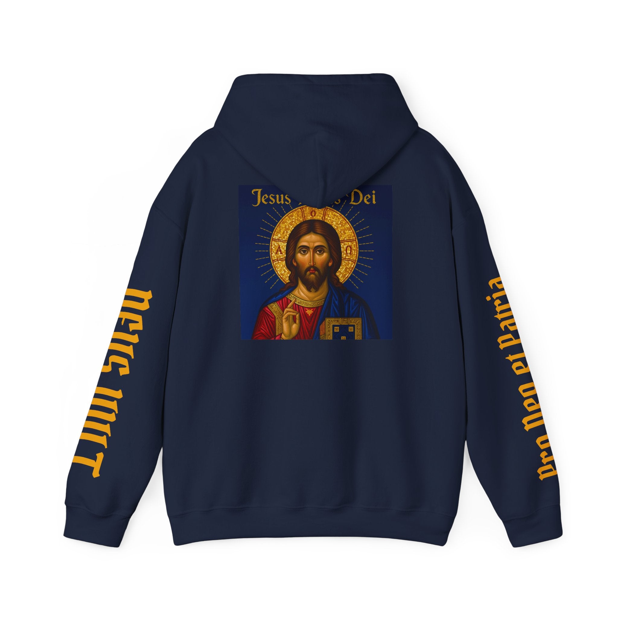 OFD-Jesus son of God, Divine Comfort Hoodie, Faith-Based Apparel, Christian Gift, Motivational Wear, Cozy Religious Sweatshirt