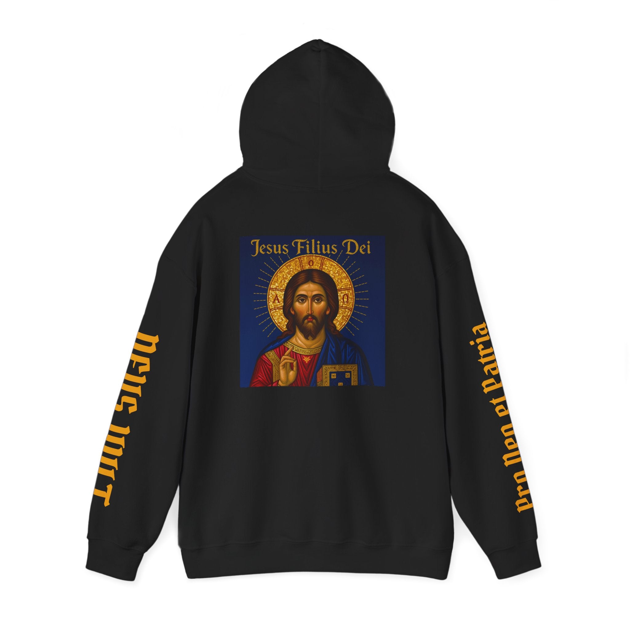 OFD-Jesus son of God, Divine Comfort Hoodie, Faith-Based Apparel, Christian Gift, Motivational Wear, Cozy Religious Sweatshirt