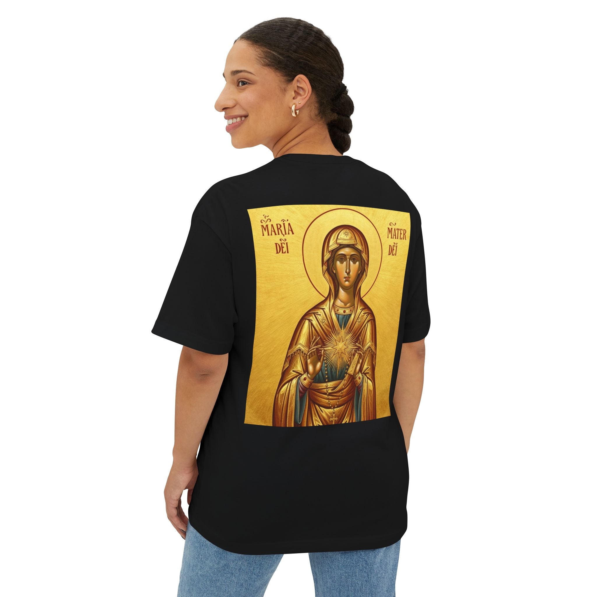 Maria Mater Dei - Copy of Unisex Oversized Boxy Tee