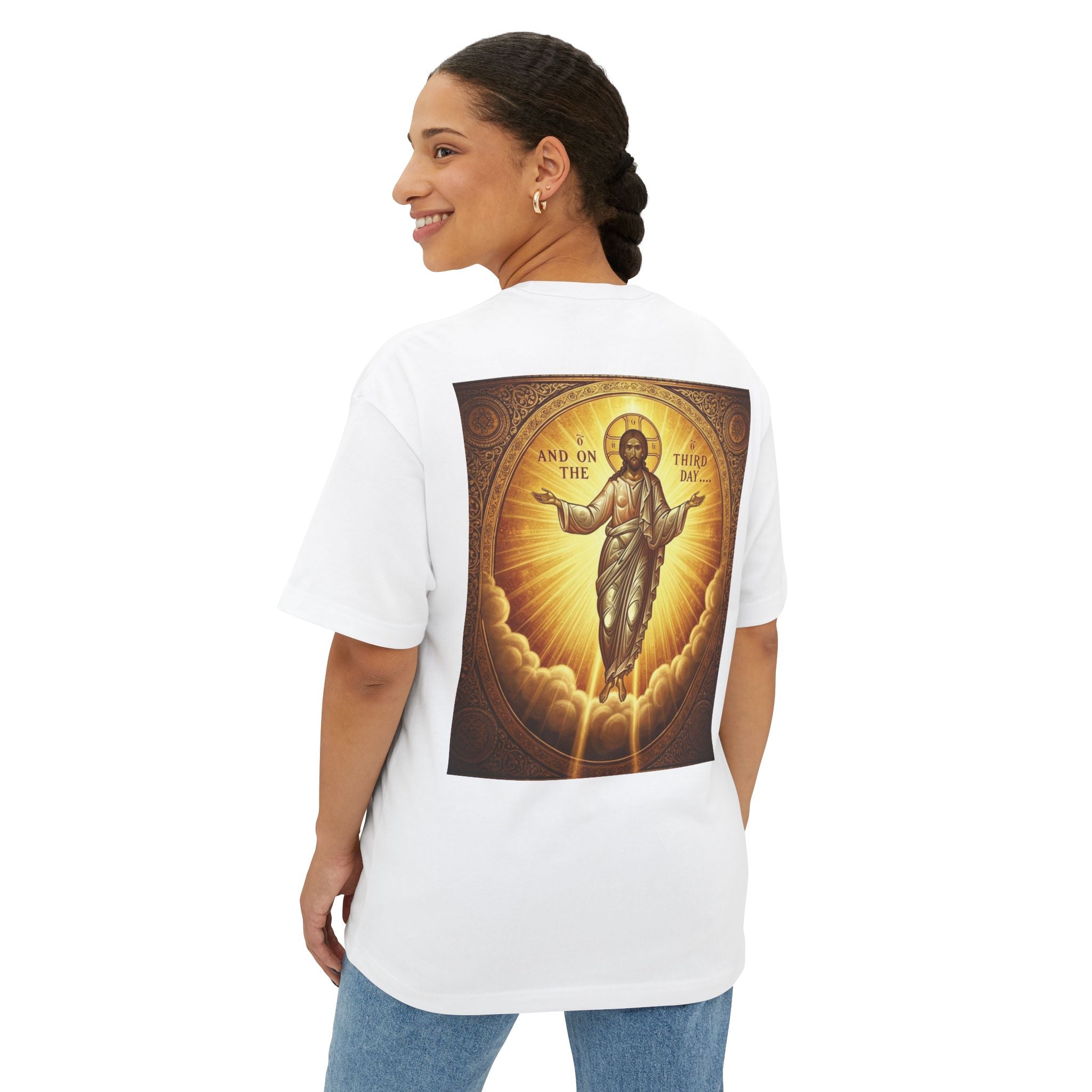 OFD THIRD DAY  -  Unisex Oversized Boxy Tee