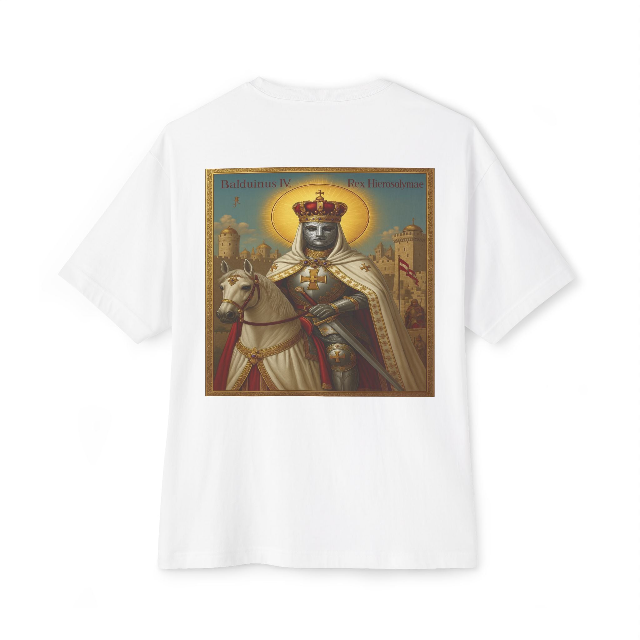 OFD King Baldwin IV -  Unisex Oversized Boxy Tee