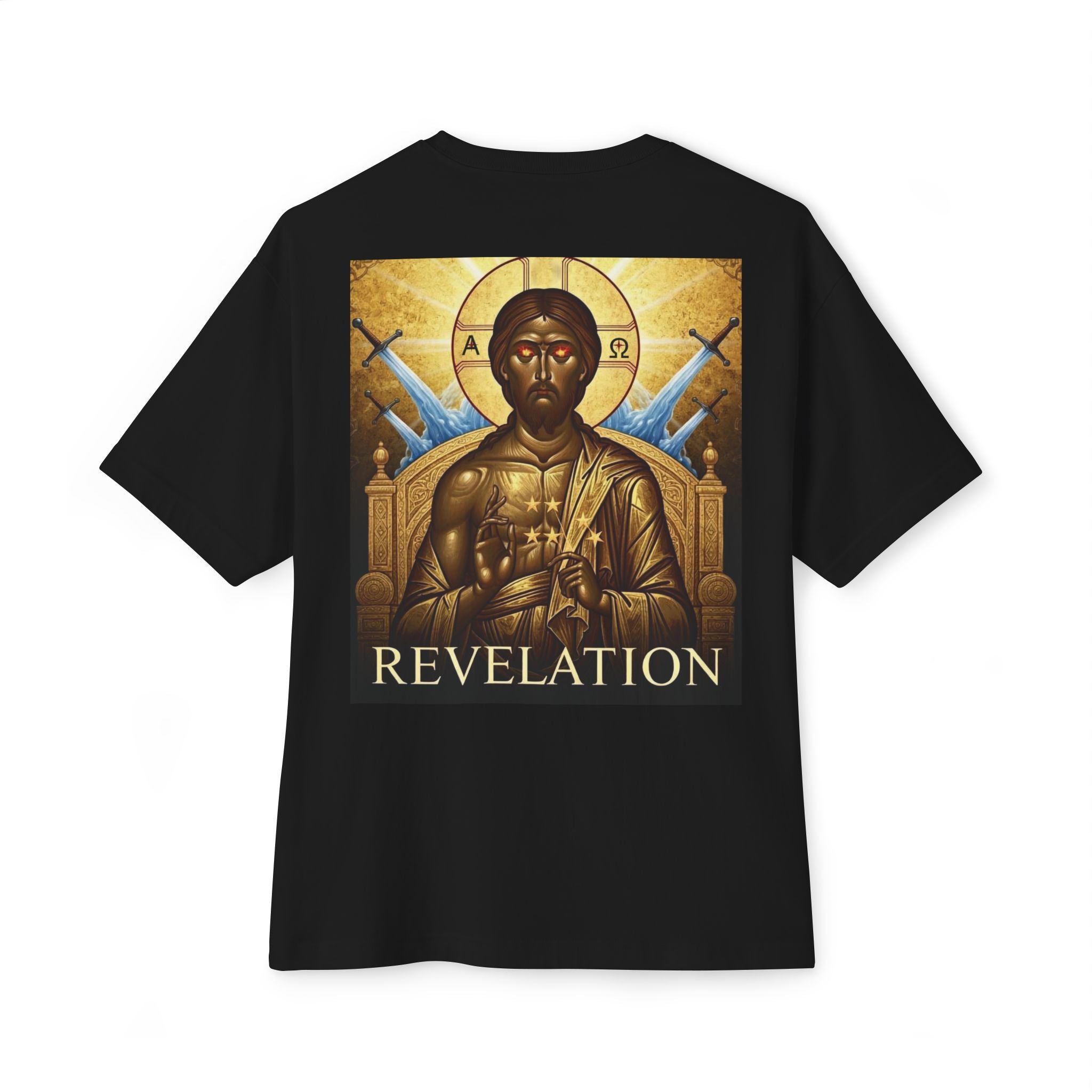 OFD JESUS REVELATION  -  Unisex Oversized Boxy Tee