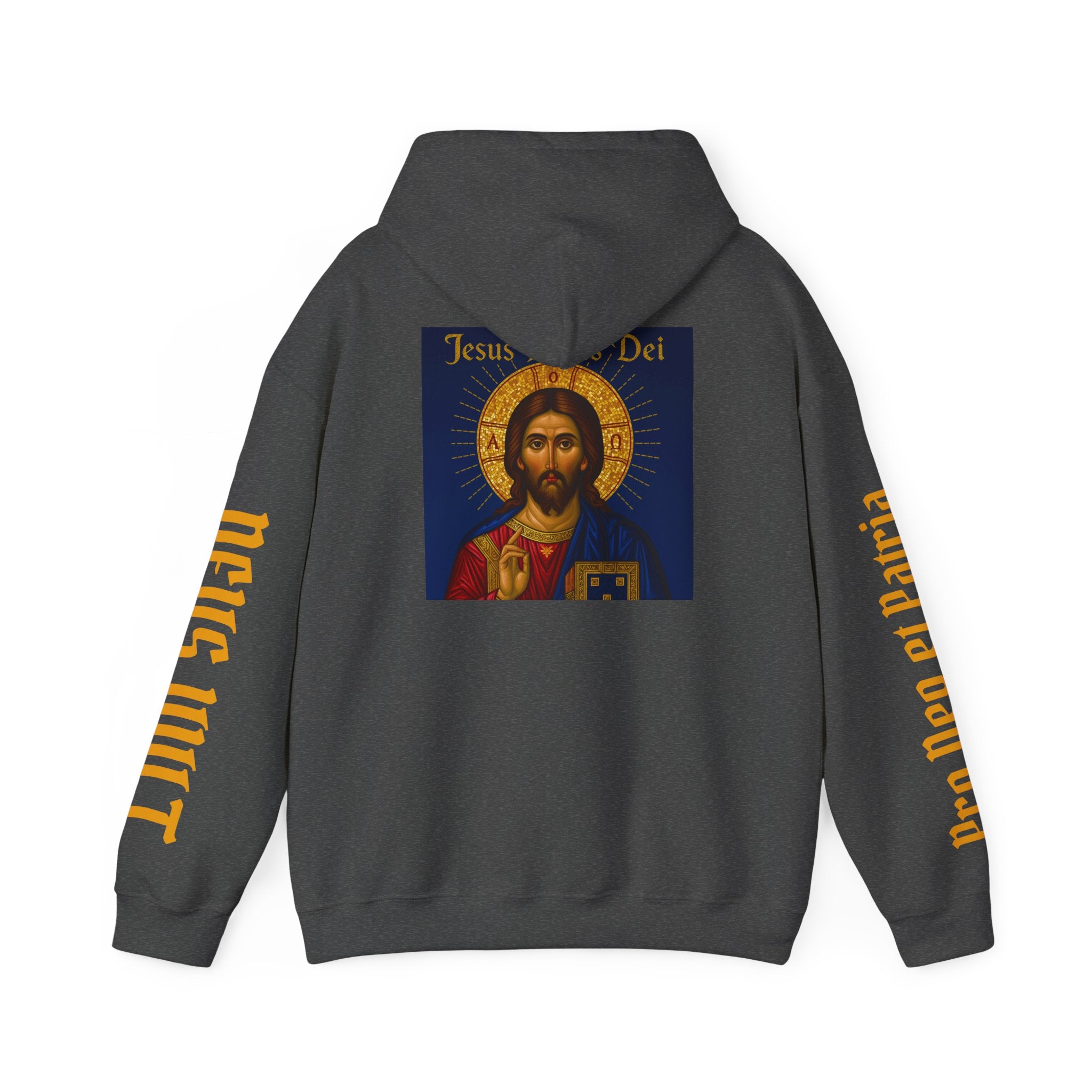 OFD-Jesus son of God, Divine Comfort Hoodie, Faith-Based Apparel, Christian Gift, Motivational Wear, Cozy Religious Sweatshirt