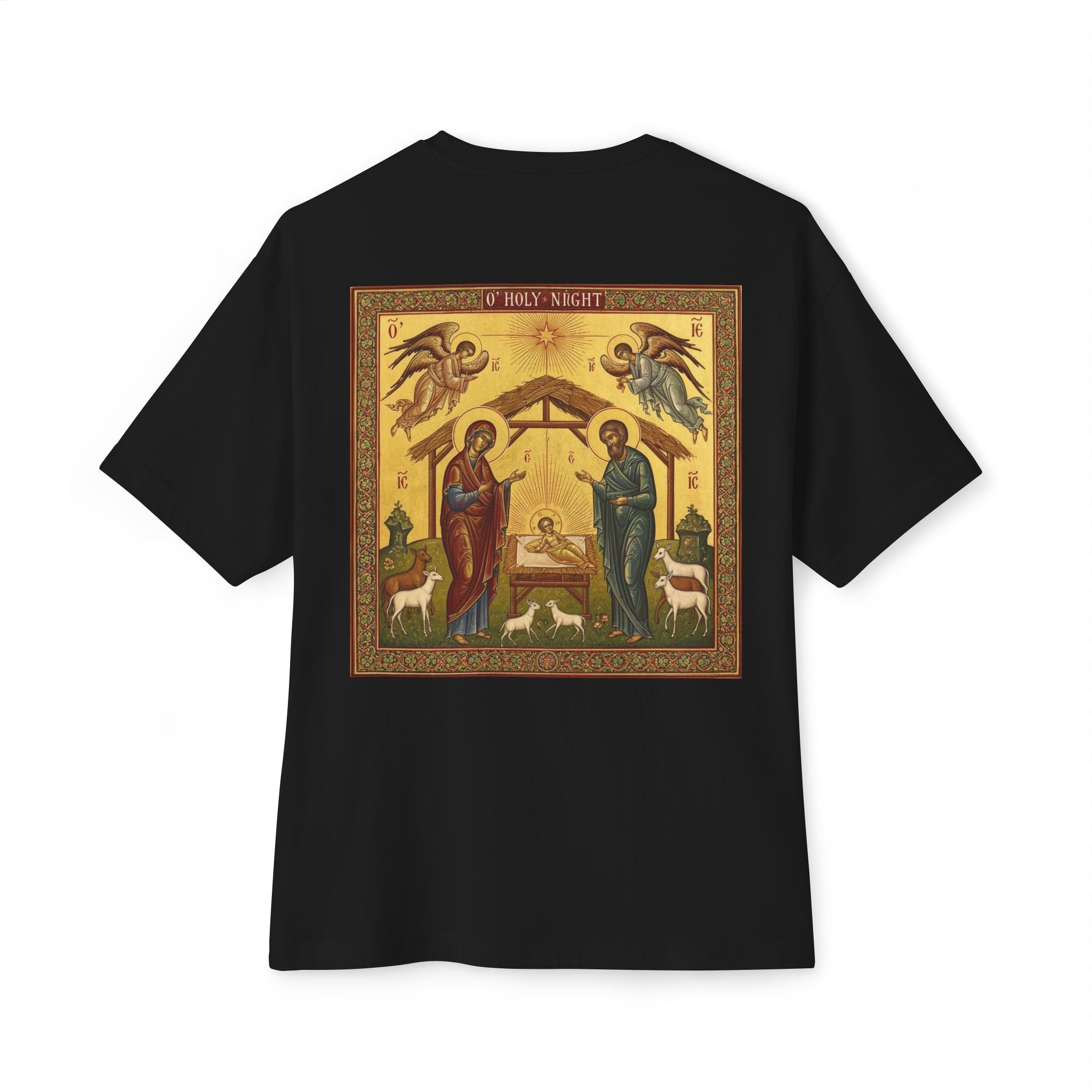OFD- Christmas O' Holy Night - Unisex Oversized Boxy Tee