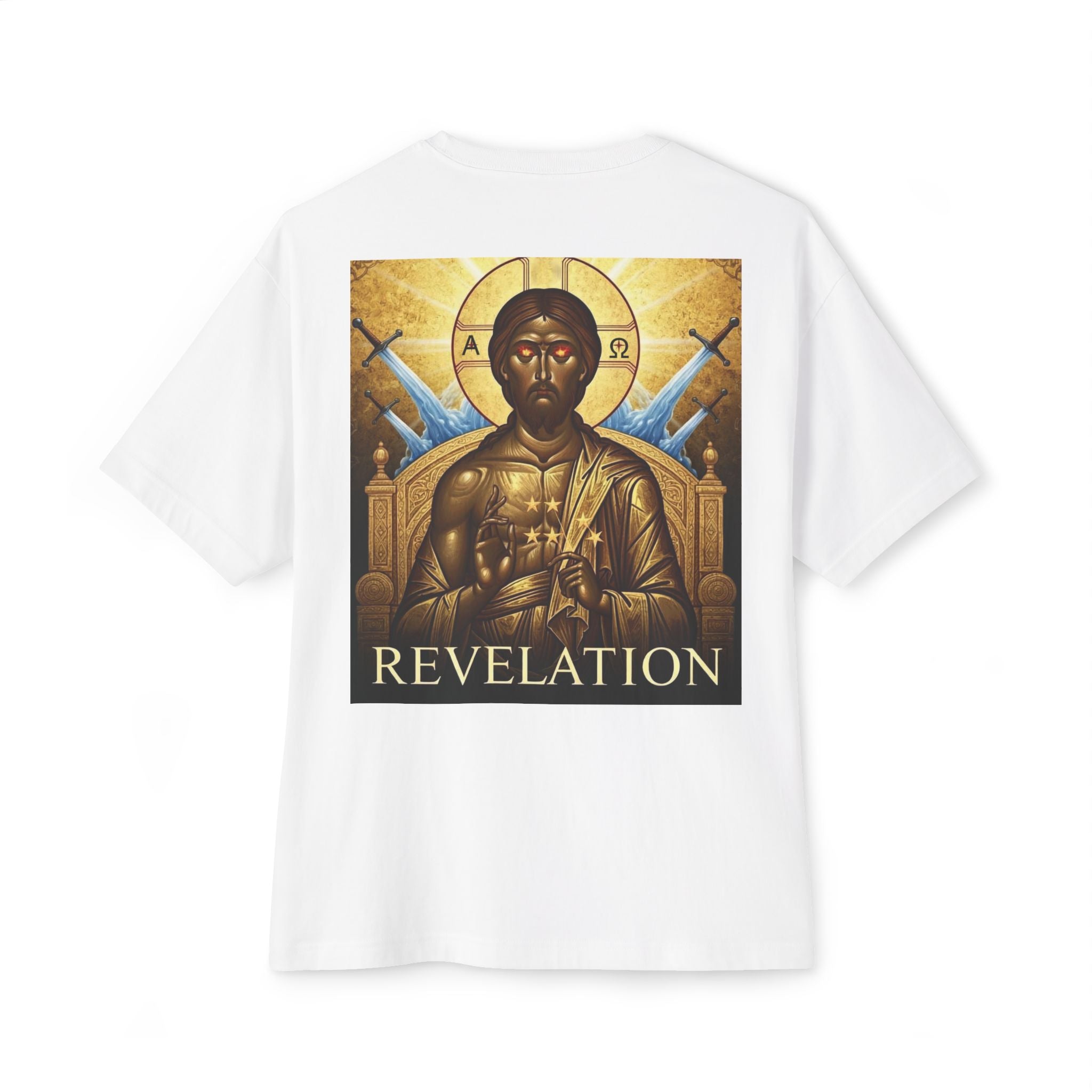 OFD JESUS REVELATION  -  Unisex Oversized Boxy Tee