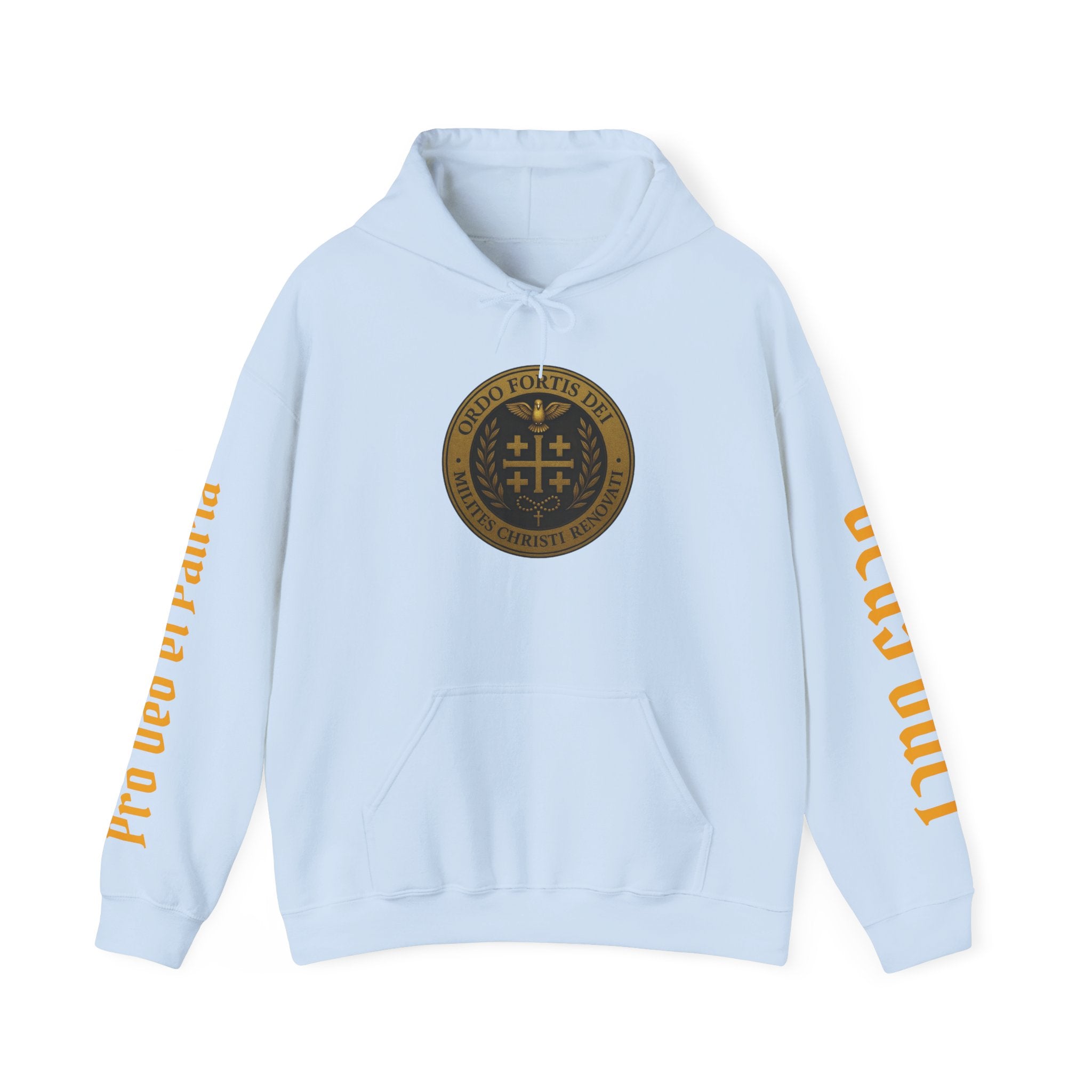 OFD- St Michael Hoodie, Divine Comfort Hoodie, Faith-Based Apparel, Christian Gift, Motivational Wear, Cozy Religious Sweatshirt